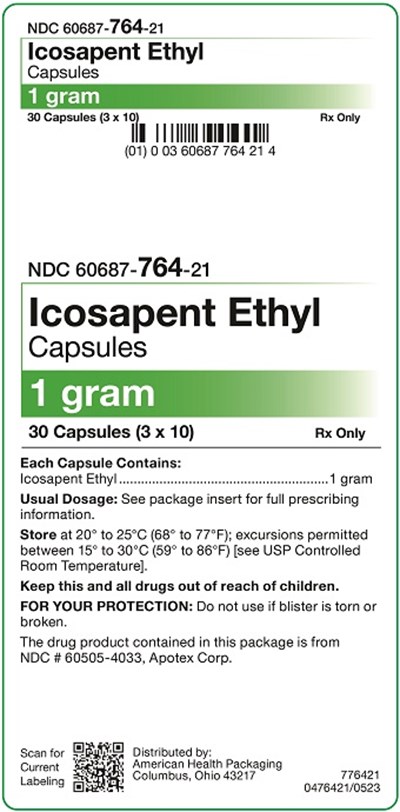 1 G Icosapent Ethyl Capsules Carton (1 G Icosapent Ethyl Capsules Carton)